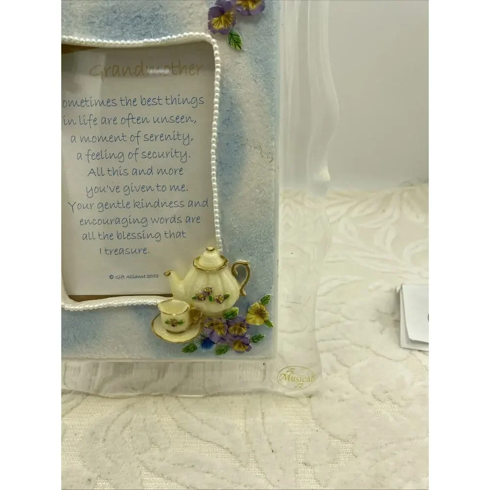 VTG SENTIMENTS JUST FOR YOU GIFT ALLIANCE GRANDMOTHER MUSICAL FRAME